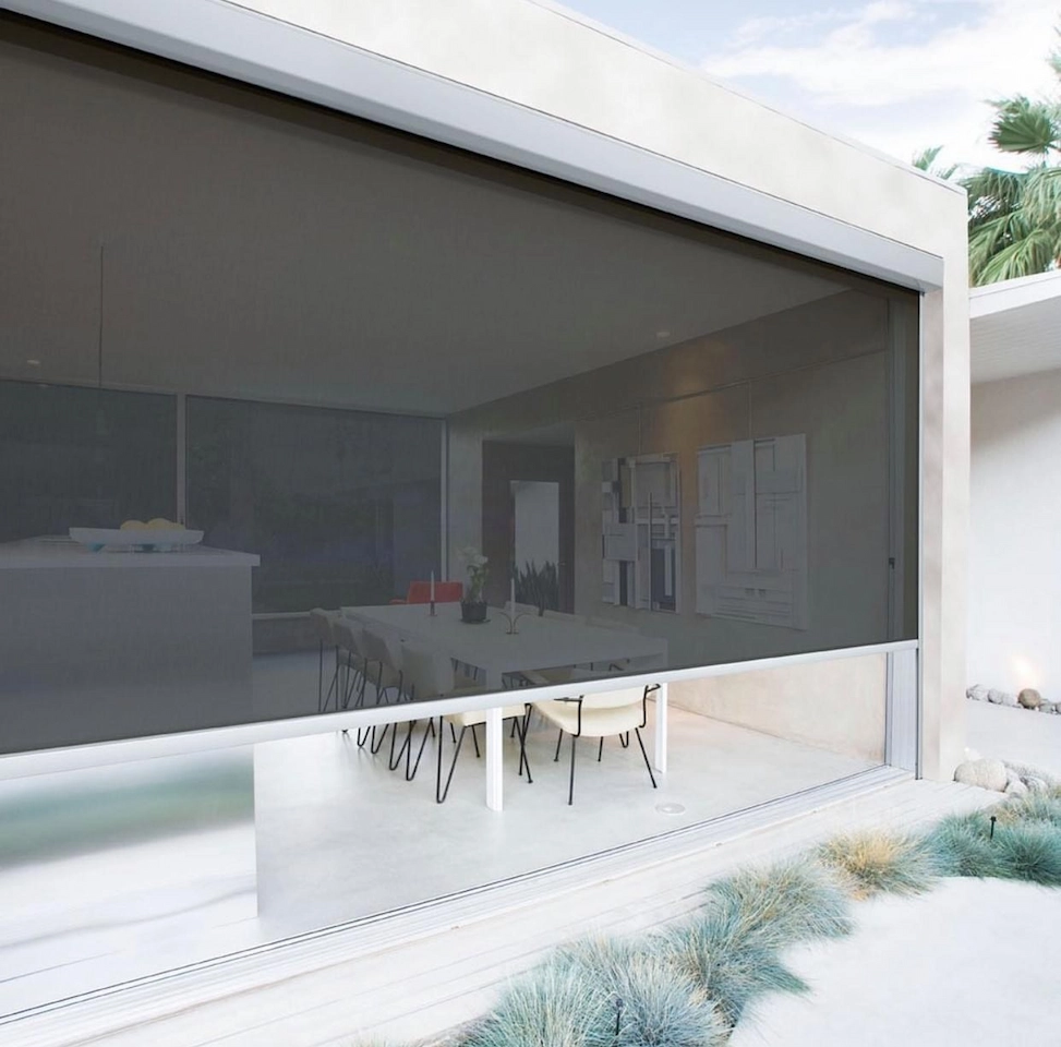 ziptrack lockscreen automated outdoor blinds